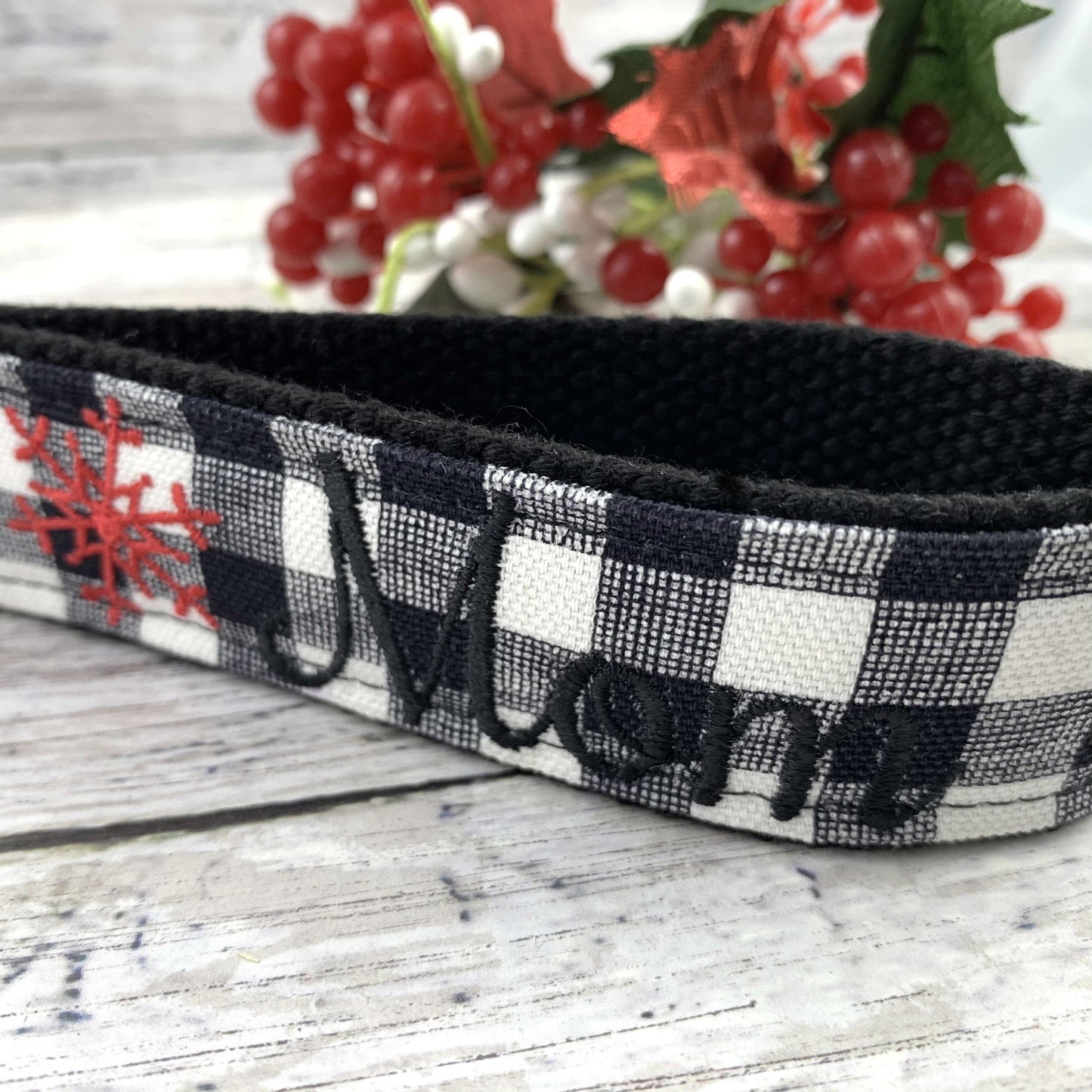 Handmade Snowflake Keychain Wristlet | Mom Gift | Mom Birthday Gift | Expecting Mom Gift | Popular Right Now | New Mom Gift | Snowflakes