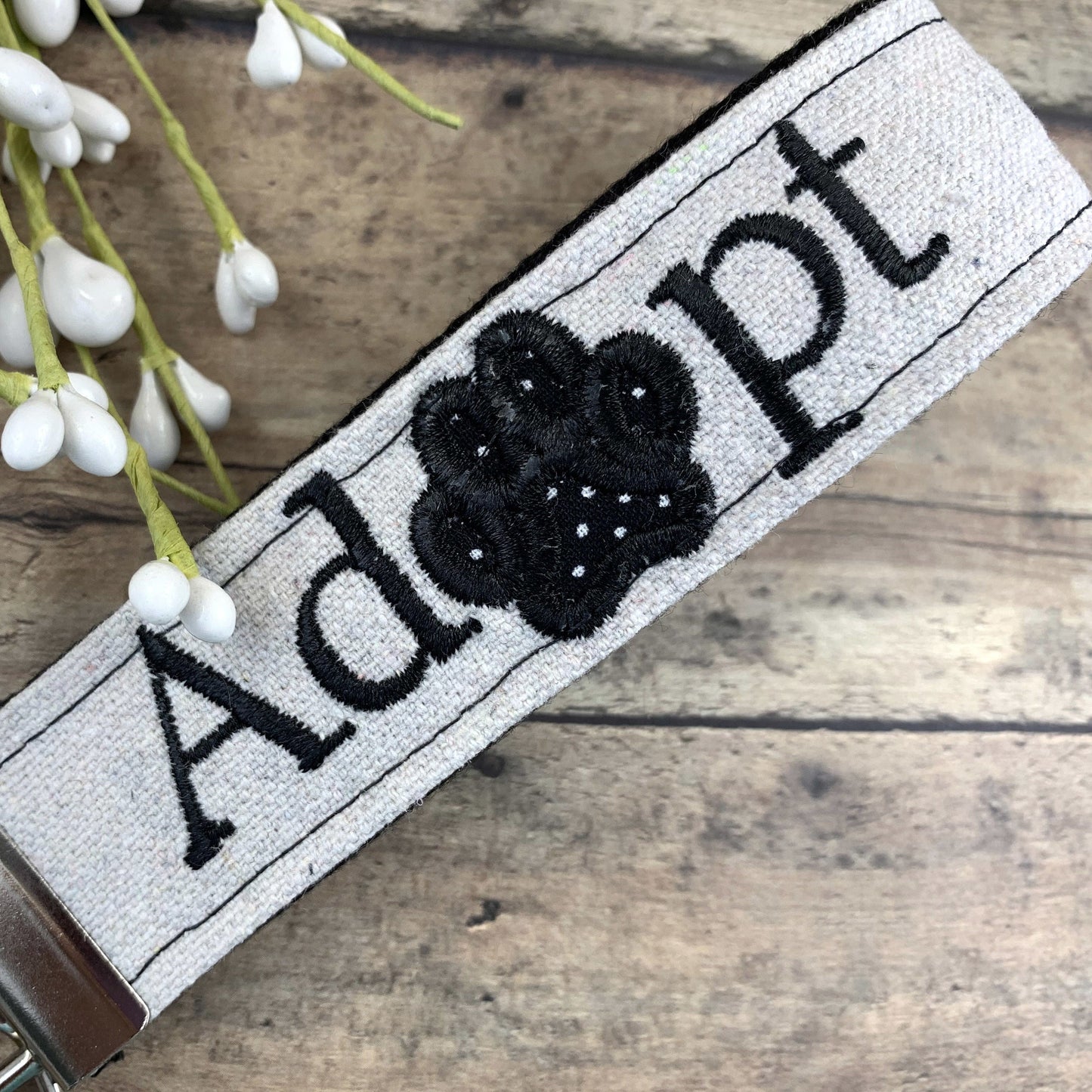 Adopt a Pet, Trending Now, Adopt Me, Dog Mom Keychain, Rescue Mom, Vet Tech Gift, Adopt Dog, Embroidered Keychain, Cat Lover Gift, Cat Mom