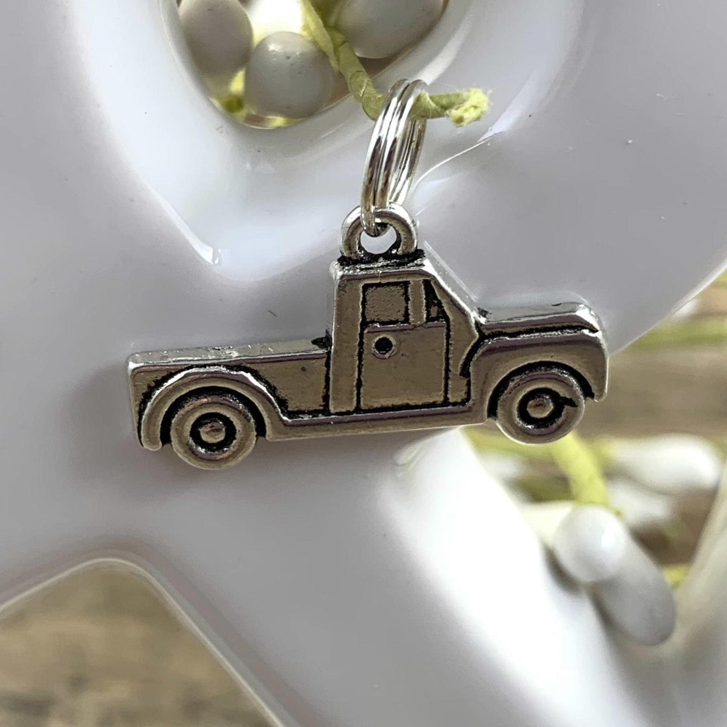 Handmade Autumn Personalized Keychain, Pumpkin, Fall, Personalized Gift, Monogram, Popular Right Now, Canvas