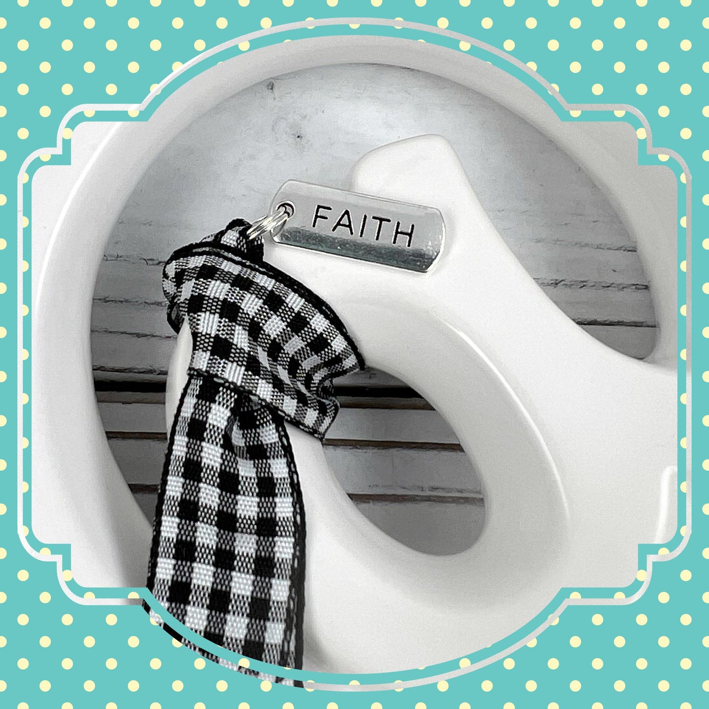 Pink Inspirational Keychain Volunteer Appreciation