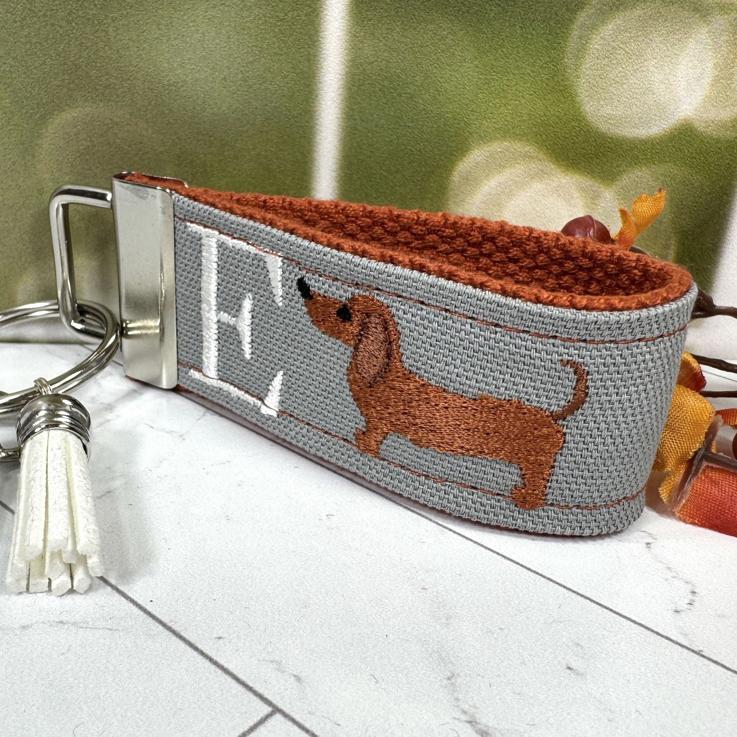 Animal Initial Keychains