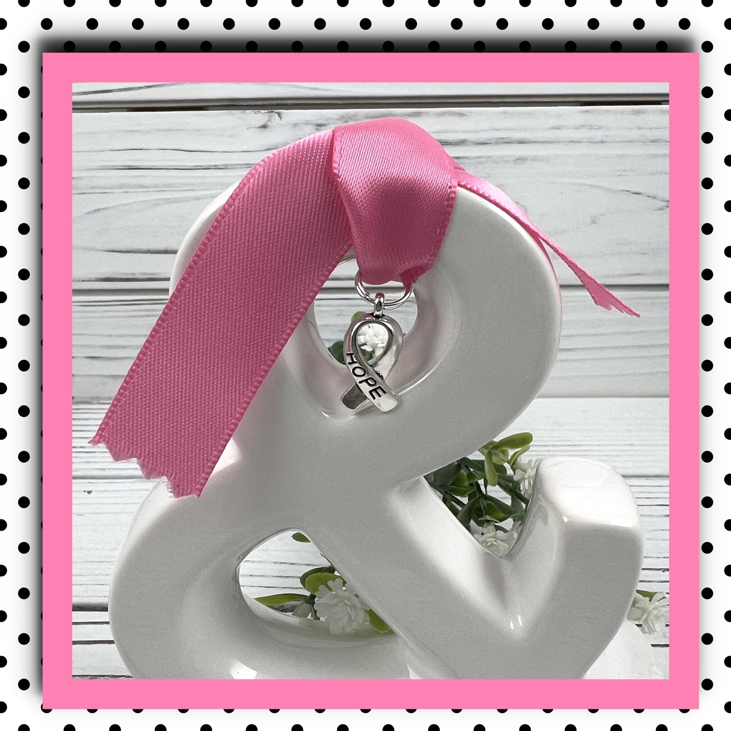 Cancer Awareness Lanyard for Keys and ID Badge