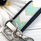 Mini Keychain | Mini Key Fob | Turquoise Keychain | Gift for Mom | Gift for Best Friend