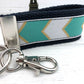 Mini Keychain | Mini Key Fob | Turquoise Keychain | Gift for Mom | Gift for Best Friend