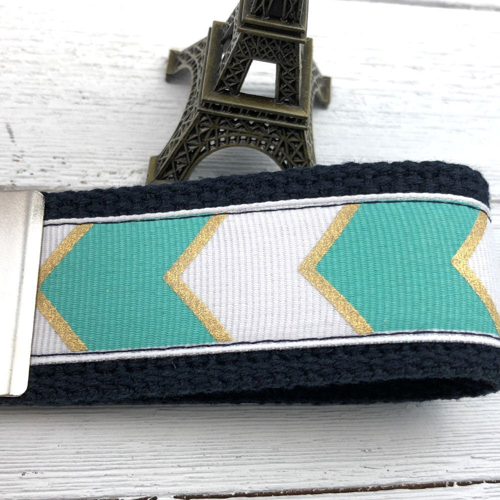 Mini Keychain | Mini Key Fob | Turquoise Keychain | Gift for Mom | Gift for Best Friend