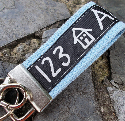 Mini Keyfob Teacher Keychain ABC Ribbon Ideal Teacher Appreciation Gift