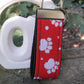 Mini Keyfob FOB Keychain for Women Ideal as a Purse Keychain or Backpack Keychain, Paws