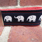 Mini Keyfob FOB Keychain for Women Ideal as a Purse Keychain or Backpack Keychain, Elephants