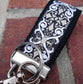 Mini Keyfob FOB Keychain for Women Ideal as a Purse Keychain or Backpack Keychain, Ideal Small Bridesmaid Gift, Neutral
