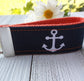 Mini Keyfob FOB Keychain for Women Ideal as a Purse Keychain or Backpack Keychain, Ideal Small Bridesmaid Gift Anchor, Boat Keychain
