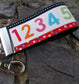 Mini Keyfob Teacher Keychain Numbers Math Ideal Teacher Appreciation Gift