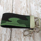 Camo Mini Key FOB Keychain for Him - Mini Keychain for Boyfriend, Husband, Father Ideal as Belt Loop Keychain