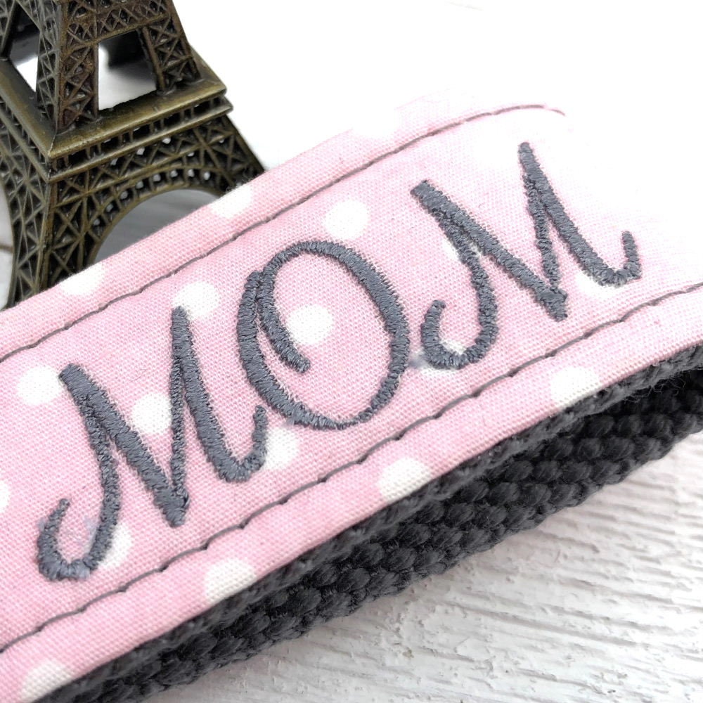 Mini Key FOB Keychain for Women Ideal as a Purse Keychain or Backpack Keychain, MOM gift