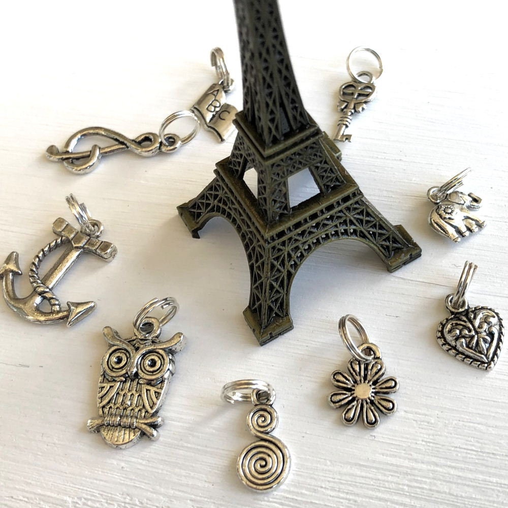 Mini Keyfob FOB Keychain for Women Ideal as a Purse Keychain or Backpack Keychain, Zebra