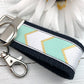 Mini Keychain | Mini Key Fob | Turquoise Keychain | Gift for Mom | Gift for Best Friend