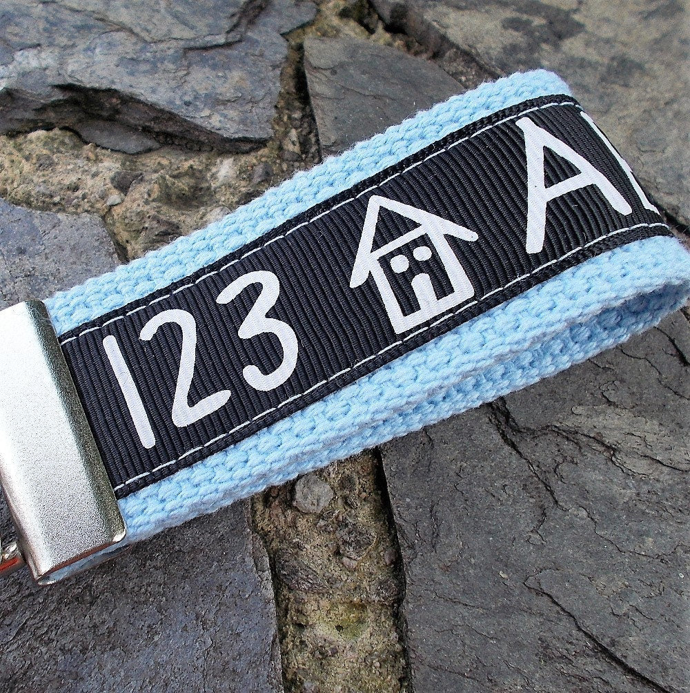 Mini Keyfob Teacher Keychain ABC Ribbon Ideal Teacher Appreciation Gift