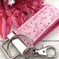 Mini Keyfob FOB Keychain for Women Ideal as a Purse Keychain or Backpack Keychain, Cancer Awareness