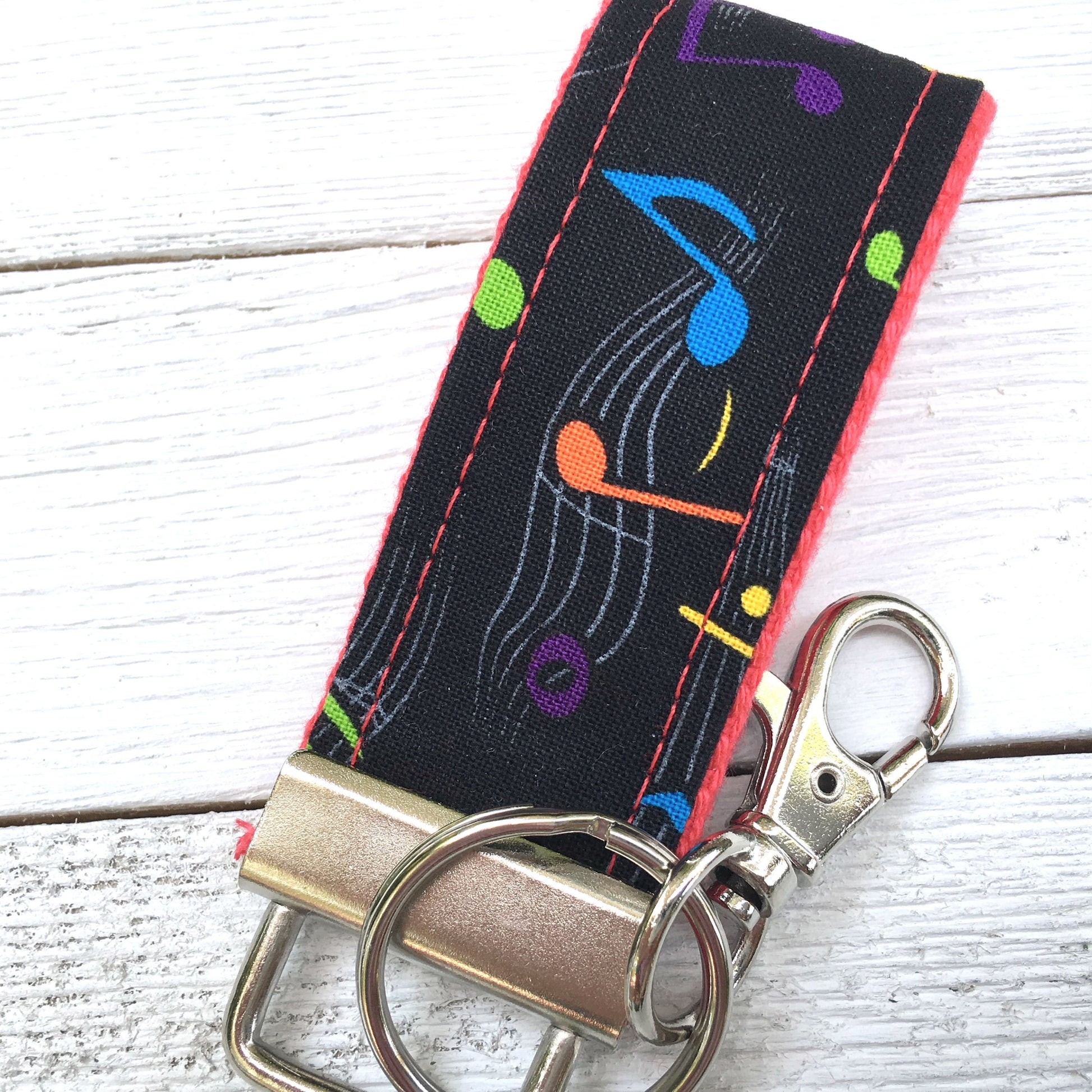 Handmade Music Keychain, Piano Teacher Gift, Music Gifts, Music Print, Music Notes, Music Teacher Gift, Cousin Gifts, Luggage Tag, Key Chain