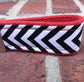 Mini Keyfob FOB Keychain for Women Ideal as a Purse Keychain or Backpack Keychain, Chevron