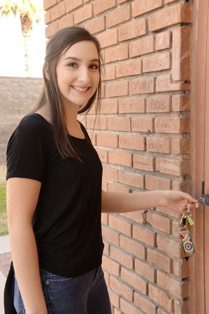 Mini Keyfob Teacher Keychain Ideal Male Teacher Appreciation Gift