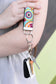 Mini Keyfob FOB Keychain for Women Ideal as a Purse Keychain or Backpack Keychain, Ideal Small Bridesmaid Gift Anchor, Boat Keychain