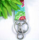 Retro Flowers Lanyard