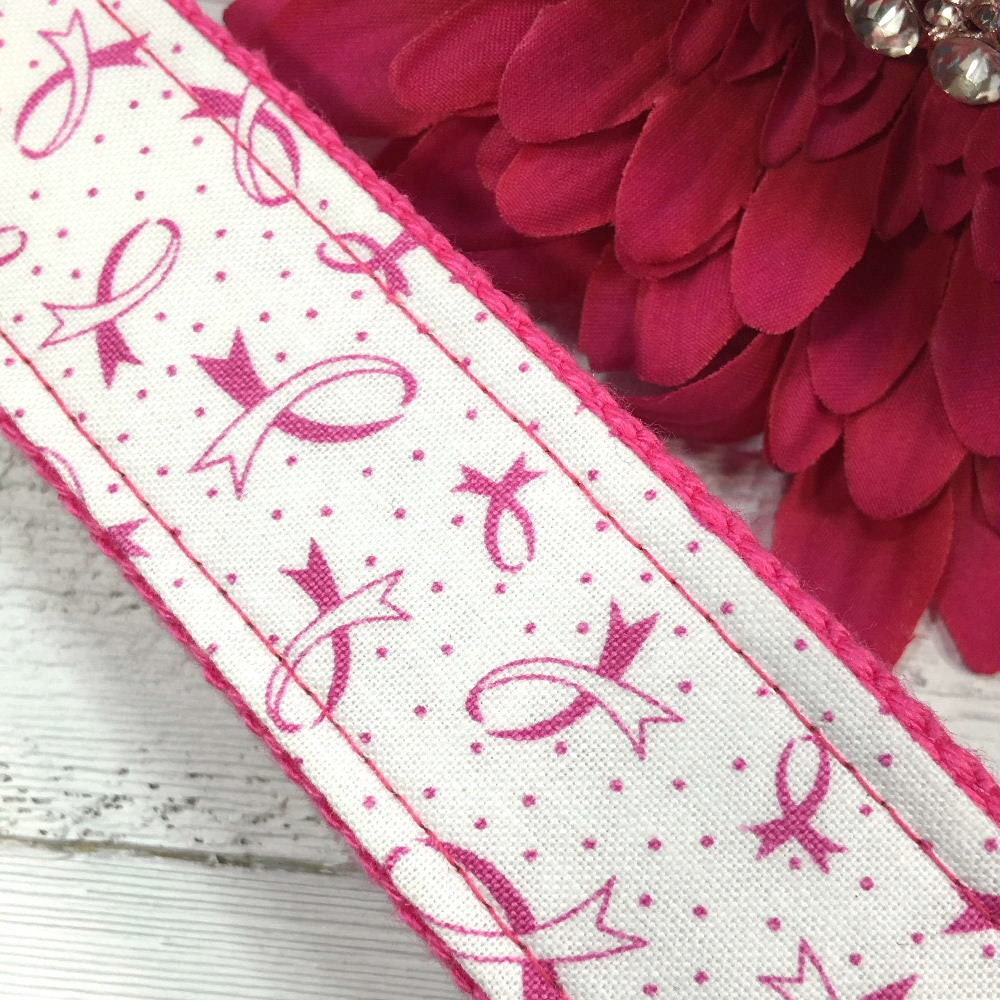 Breast Cancer Keychain Wristlet, Breast Cancer Gifts, Mindfulness Gift, Thinking of you Gift, Encouragement Gift