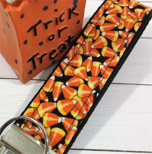 Halloween Fall Candy Corn Keychain