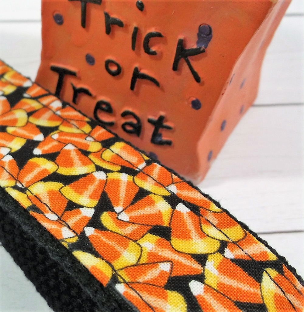 Halloween Fall Candy Corn Keychain