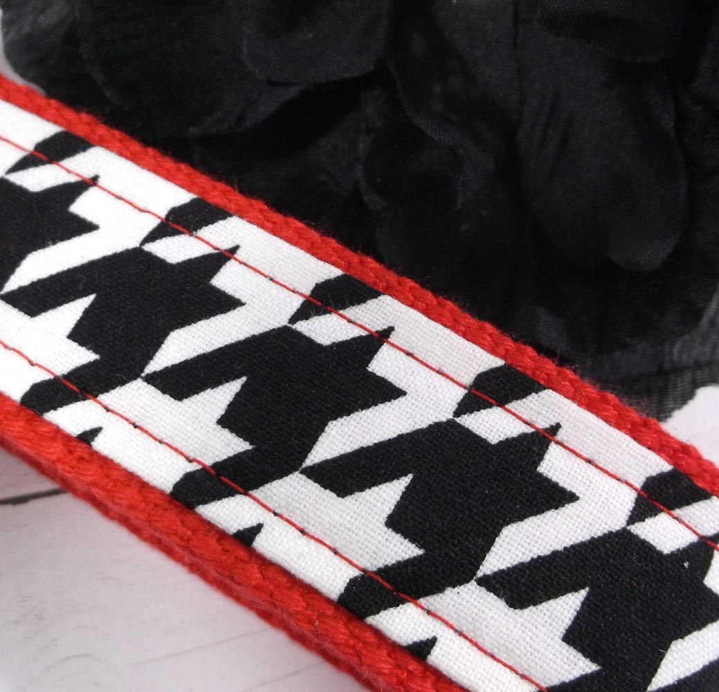 Herringbone Fabric Keychain Key fob Gift For Women