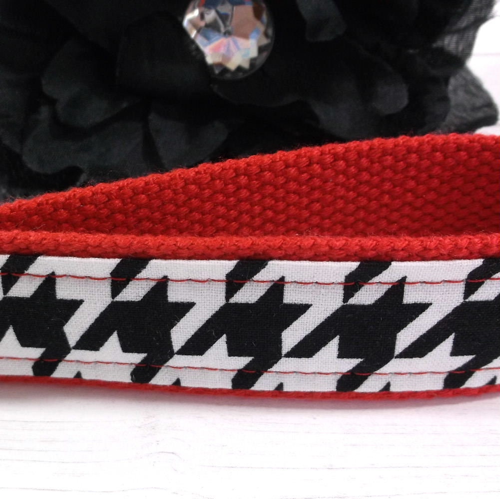 Herringbone Fabric Keychain Key fob Gift For Women