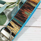 Southwestern Wristlet Keychain, Tribal fabric design Key fob, Handmade Key Chain Gift for Mom, Cute Keychain Bracelet