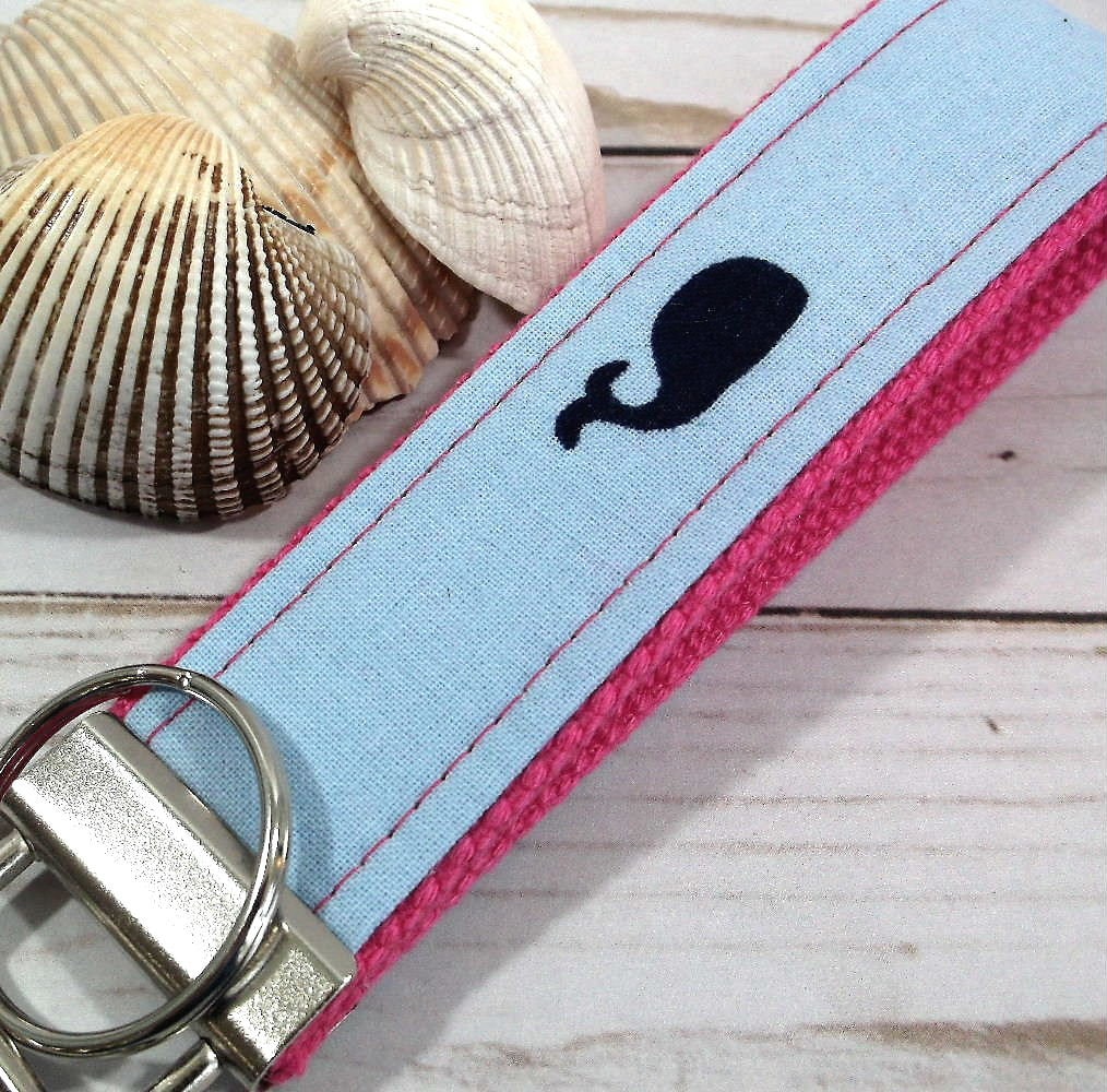 Whale Keychain Key Holder Perfect New Mom Gift