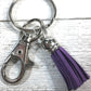 Clemson Keychain Wristlet Keychain Key Fob, Approved Crafter License Holder