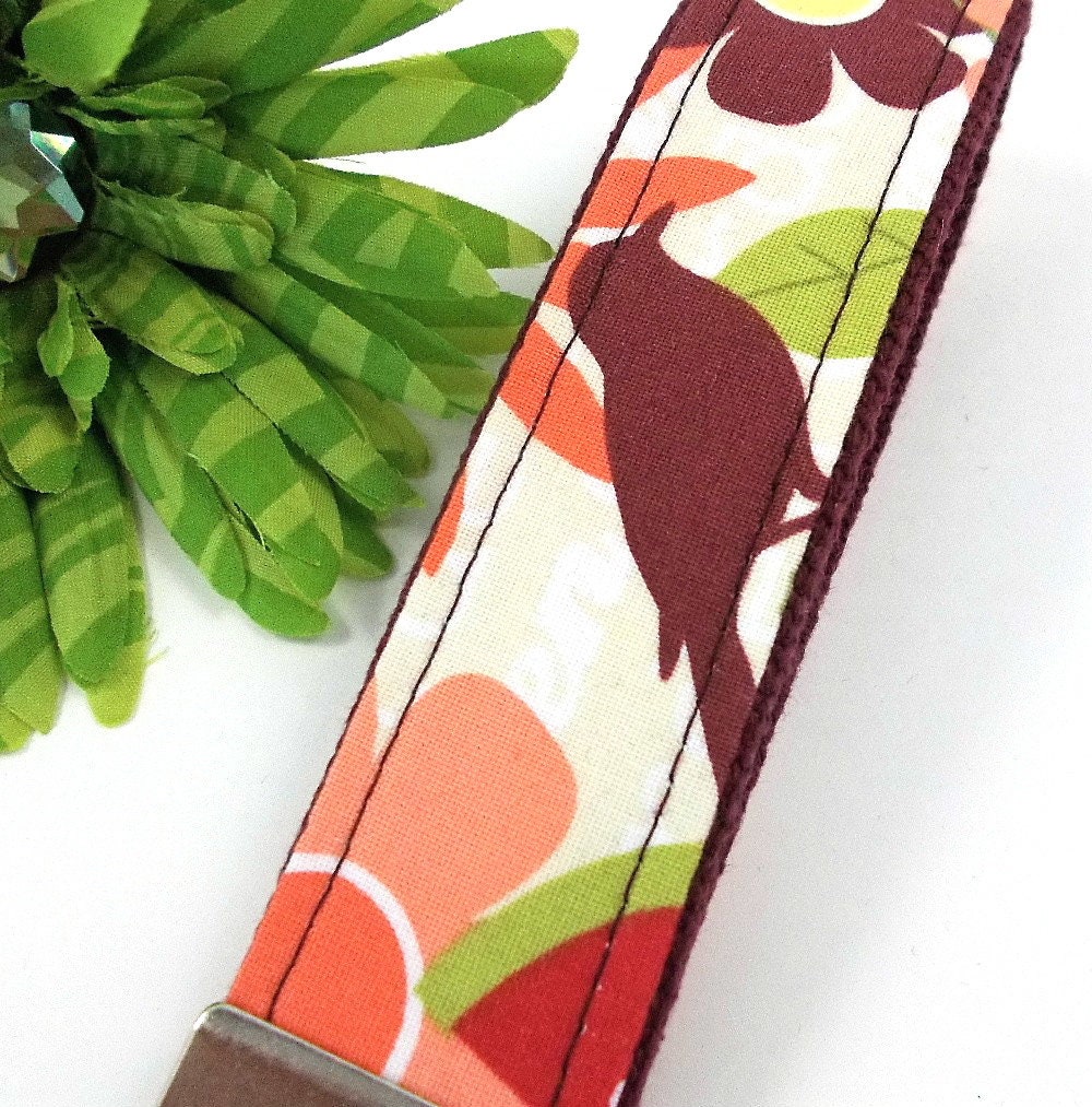 Bird Keychain Wrist Fob Sweet Gift for New Mom