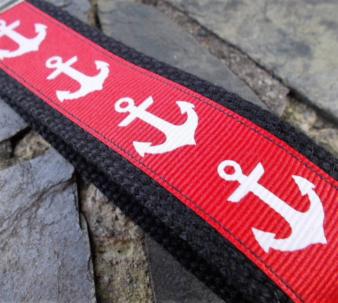 Red Anchor Keychain
