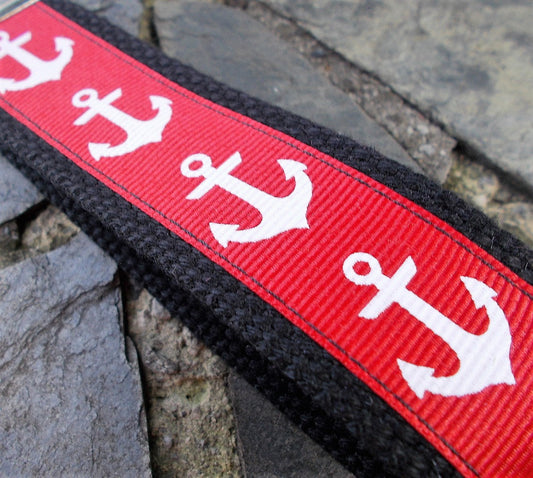 Red Anchor Keychain