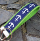 Blue Anchor Keychain