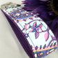 Amy Butler Key Fob Purple Floral Paisley