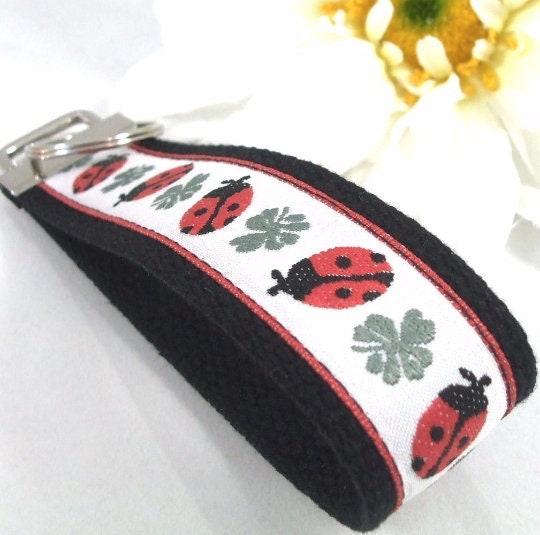 Cute LadyBug Keychain, Good Luck Gift, Best Friend Gifts Long Distance, Preschool Teacher Gifts