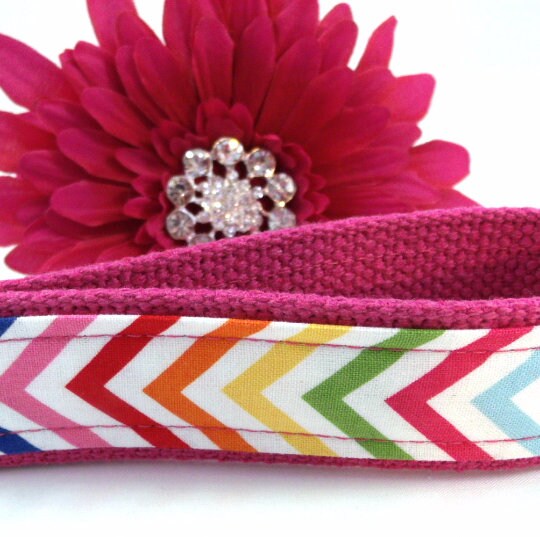 Chevron Key fob Multi Colors