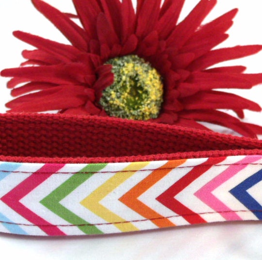 Chevron Key fob Multi Colors