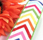 Chevron Keychain Multi Colors