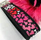 Heart Key Chain Pink Red