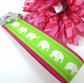 Elephant Keychain Wristlet