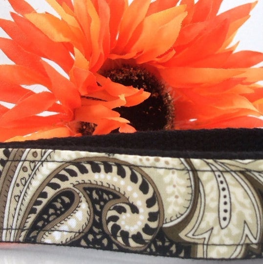 Paisley Wristlet Keychain Key Fob