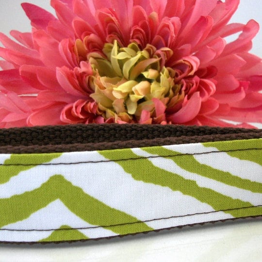 Chartreuse Green Zebra Print Wristlet Keychain, Cute Animal Print Keychain, Zebra Stripe Key Fob, Nurse Graduation Gift