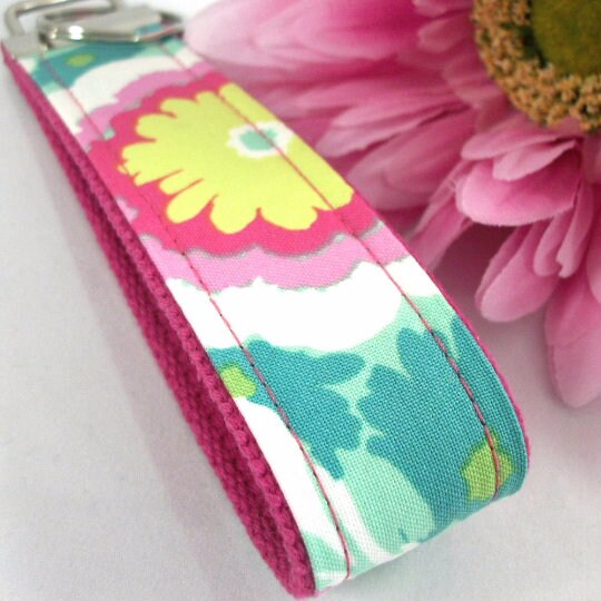 Amy Butler Key Fob SOUL BLOSSOMS Florals