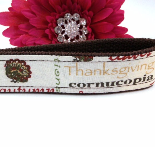 Wristlet Keychain Thanksgiving Turkey
