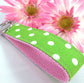 Preppy Polka Dot Key Fob